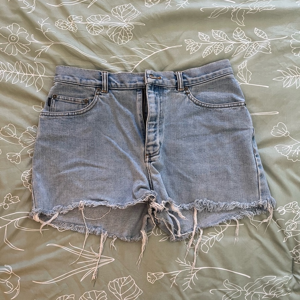 Distressed Denim Shorts - Ralph Lauren